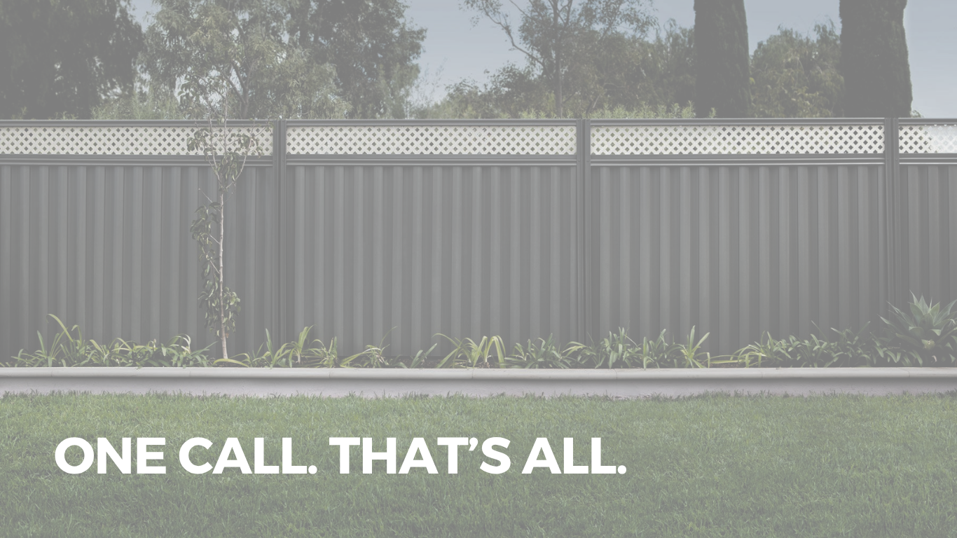 One Call, That's All.